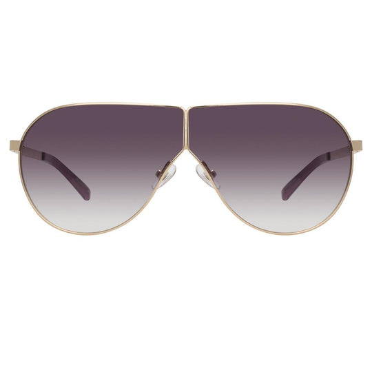 Phillip Lim Sunglasses Shield Gold and Purple PL171C11SUN