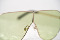 Phillip Lim Sunglasses Women's Shield Shape Light Gold/Black with CAT1 Light Green Lenses PL171C2SUN - WatchPilot