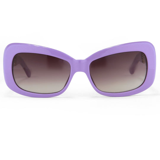 Prabal Gurung Sunglasses Rectangle Purple and Grey