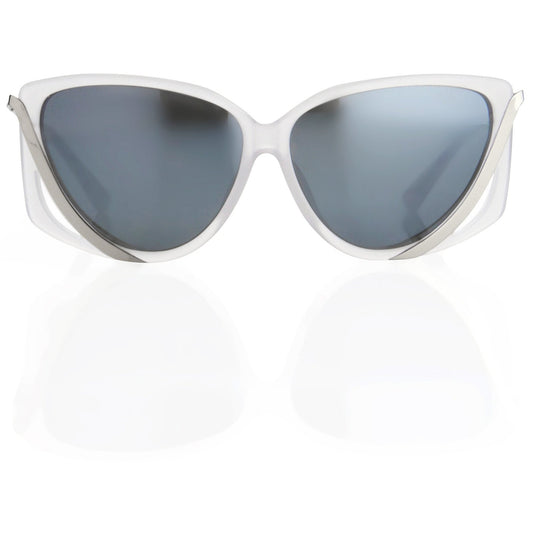 Prabal Gurung Sunglasses Rectangular White and Grey