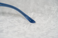 Prabal Gurung Sunglasses Rectangular Textural Blue With Purple Category 3 Graduated Lenses PG2C3SUN - WatchPilot