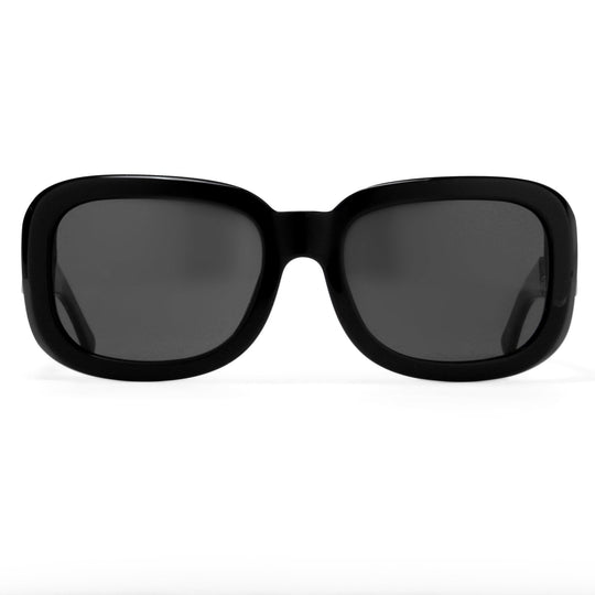 Prabal Gurung Sunglasses Rectangle Black and Grey