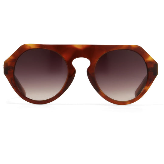 Prabal Gurung Sunglasses Round Tortoise Shell and Grey PG15C2SUN