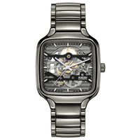 Rado True Square Automatic Skeleton Unisex Watch Titanium R27125152
