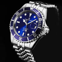 Revue Thommen Diver Men’s Blue Stainless Steel Automatic Watch 17571.2228