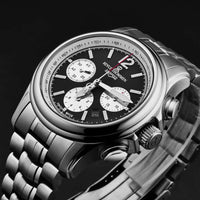 Revue Thommen Men's Airspeed XL Chronograph Automatic Black Dial Watch 16041.6437