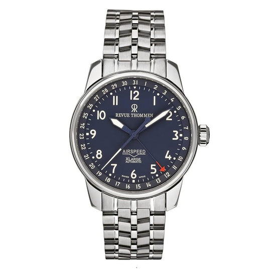 Revue Thommen Airspeed XL Men's Blue Automatic Watch 16050.2135
