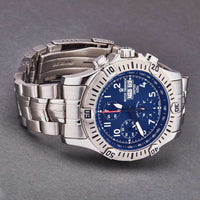 Revue Thommen Airspeed Men's Blue Dial Stainless Steel Chronograph Automatic Watch 16071.6125