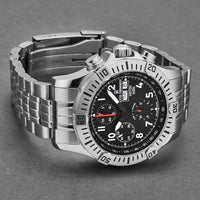 Revue Thommen Airspeed Men's Black Dial Stainless Steel Chronograph Automatic Watch 16071.6134
