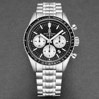 Revue Thommen Aviator Men's Black Stainless Steel Chronograph Automatic Watch 17000.6134