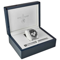 Revue Thommen Aviator Men's Black Stainless Steel Chronograph Automatic Watch 17000.6134
