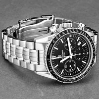 Revue Thommen Aviator Men's Black Stainless Steel Chronograph Automatic Watch 17000.6137