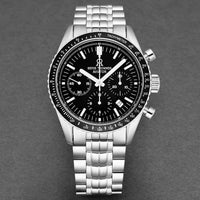 Revue Thommen Aviator Men's Black Stainless Steel Chronograph Automatic Watch 17000.6137