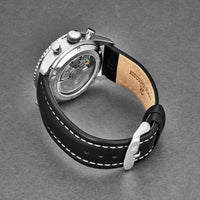 Revue Thommen Aviator Men's Black Leather Chronograph Automatic Watch 17000.6534
