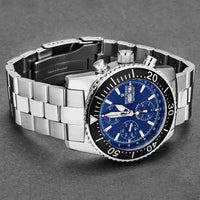 Revue Thommen Diver Men's Blue Stainless Steel Automatic Chronograph Watch 17030.6123