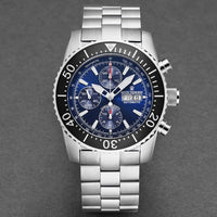 Revue Thommen Diver Men's Blue Stainless Steel Automatic Chronograph Watch 17030.6123