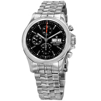 Revue Thommen Pilot Men's Black Stainless Steel Automatic Chronograph Watch 17081.6134