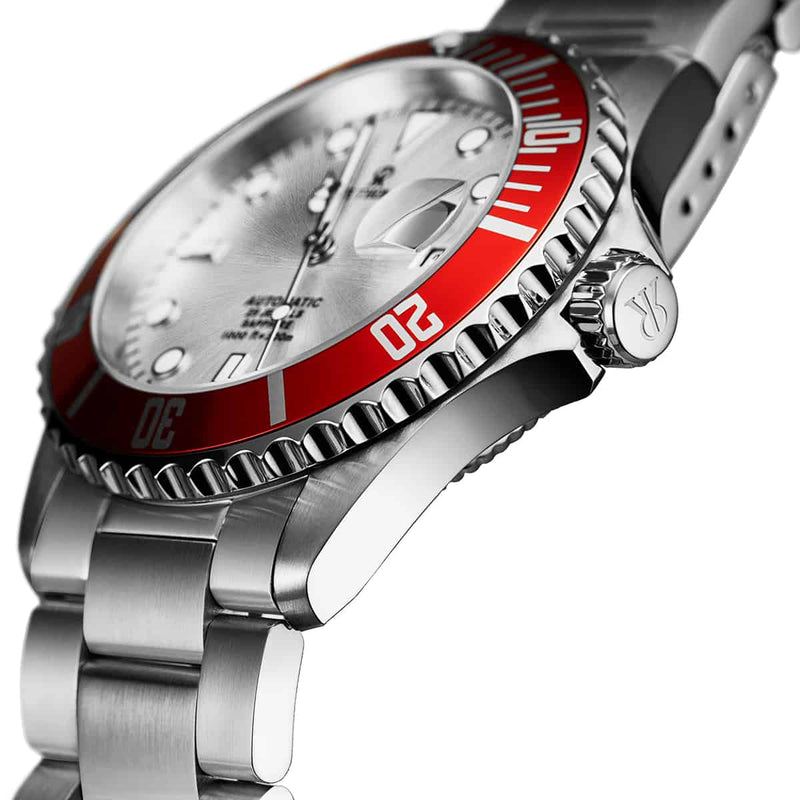 Revue Thommen Diver Men's Silver Dial Stainless Steel Automatic Watch 17571.2126