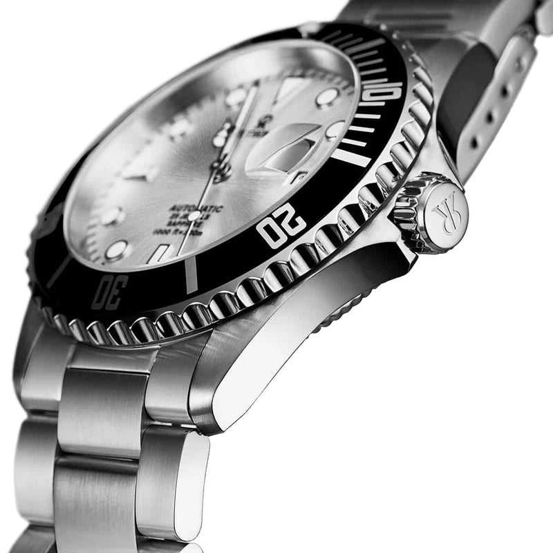 Revue Thommen Diver Men's Silver Dial Stainless Steel Automatic Watch 17571.2127