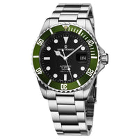 Revue Thommen Diver XL Men's Black Dial Stainless Steel Automatic Watch 17571.2134
