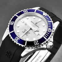 Revue Thommen Diver Silver Blue Automatic Men's Watch 17571.2825