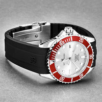 Revue Thommen Diver Men's Silver Red Automatic Watch 17571.2826