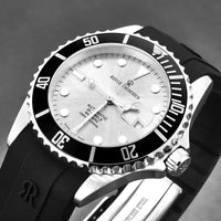Revue Thommen Diver Silver Black Automatic Men's Watch 17571.2827