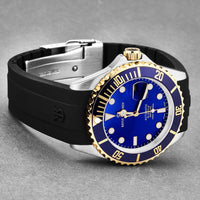 Revue Thommen Diver Blue Black Automatic Men's Watch 17571.2845