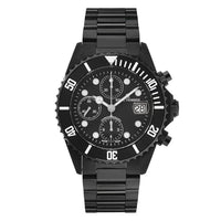 Revue Thommen XL Diver Men's Black Chronograph Automatic Watch 17571.6177