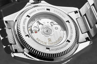 Revue Thommen Diver Men's Black Dial Black and Blue Bezel GMT Automatic Watch 17572.2133