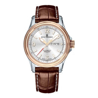 Revue Thommen Men's Airspeed Bicolour Brown Leather Strap Automatic Watch 16040.2352