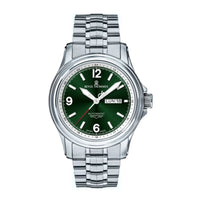 Revue Thommen Men's Airspeed Green Stainless Steel Automatic Watch 16040.2434