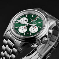Revue Thommen Air Speed Chrono Men’s Green Automatic Watch 16041.6434