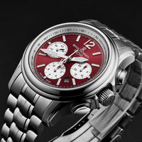 Revue Thommen XLarge Chronograph Men’s Red Automatic Watch 16041.6436