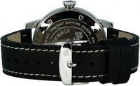 Revue Thommen Men's Airspeed XL Black Leather Automatic Watch 16053.2537
