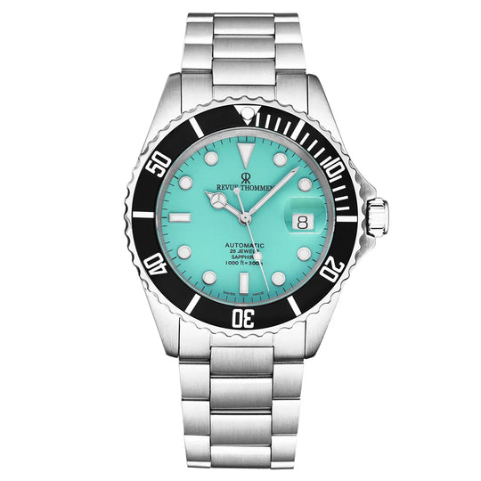 Revue Thommen Diver Men's Green Stainless Steel Automatic Watch 17571.2231