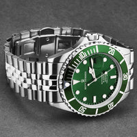 Revue Thommen Men's Diver Stainless Steel 42mm Green Automatic Watch 17571.2229