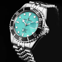 Revue Thommen Men's Diver Stainless Steel Green Automatic Watch 17571.2231