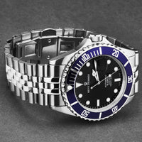 Revue Thommen Diver Men’s Stainless Steel Black Blue Automatic Watch 17571.2235