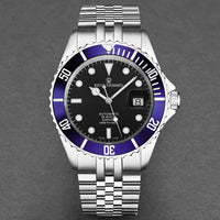 Revue Thommen Diver Men’s Stainless Steel Black Blue Automatic Watch 17571.2235