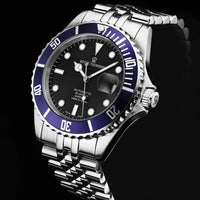 Revue Thommen Diver Men’s Stainless Steel Black Blue Automatic Watch 17571.2235