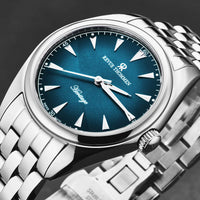 Revue Thommen Heritage Men’s Blue Stainless Steel Automatic Watch 21010.2135