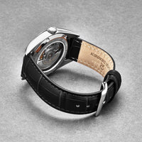 Revue Thommen Heritage Men’s Black Leather Strap Automatic Watch 21010.2538