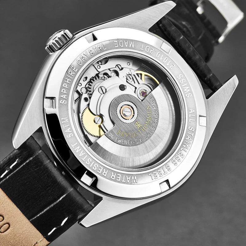 Revue Thommen Men's Heritage Brown Automatic Watch 21010.2539