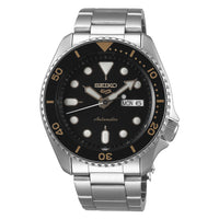 Seiko 5 Sports Men's Black Automatic Watch SRPD57K1