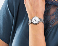 Seiko Caprice 12 Diamonds Classic White Ladies Watch SKY663P1