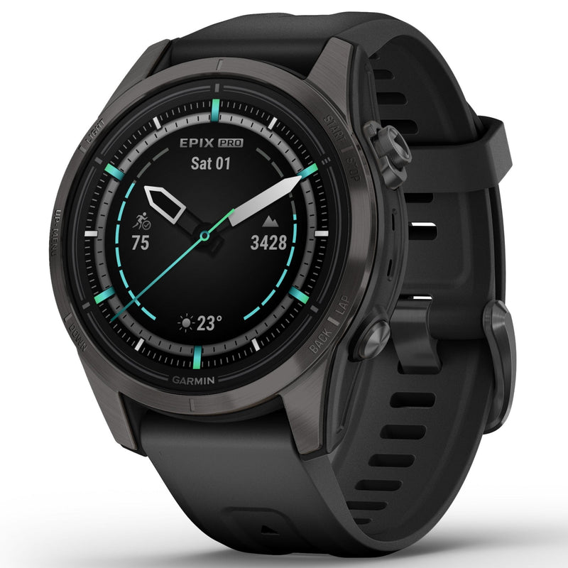 Garmin Epix Pro Gen 2 Sapphire 42mm Carbon Gray DLC Titanium Black 