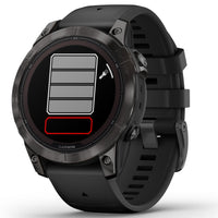 Smartwatch - Garmin Fenix® 7 Pro Sapphire 47mm Solar Carbon Gray DLC Titanium With Black Band Smartwatch 010-02777-11