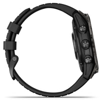 Smartwatch - Garmin Fenix® 7 Pro Sapphire 47mm Solar Carbon Gray DLC Titanium With Black Band Smartwatch 010-02777-11