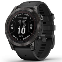 Smartwatch - Garmin Fenix® 7 Pro Sapphire 47mm Solar Carbon Gray DLC Titanium With Black Band Smartwatch 010-02777-11